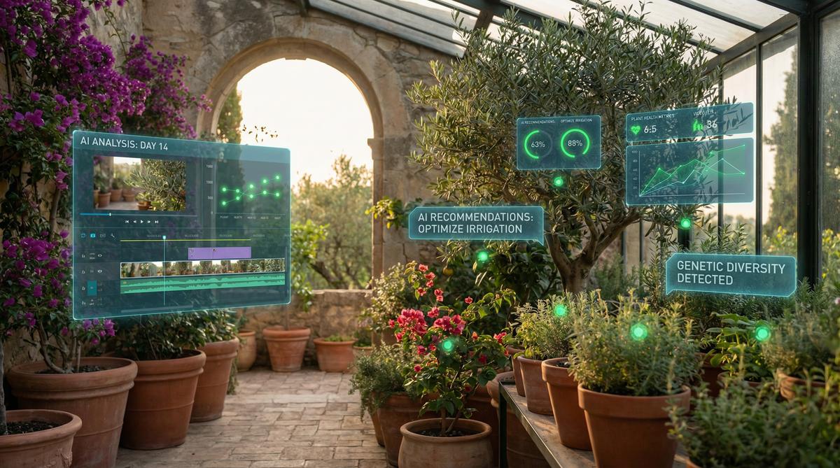 黑丝 AI植物视频剪辑工具